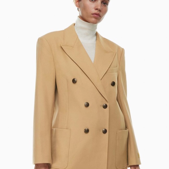 Allegro Blazer
Double-breasted relaxed twill blazer - Picture 8 of 16